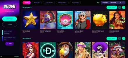 Buumi casino slot games