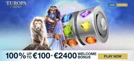 Europa casino homepage