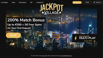 Jackpot village homepage