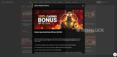 GoldenBet Bonus