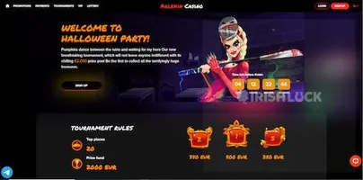 Arlekin Casino Halloween Tournament