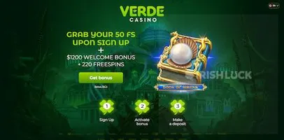 Verde Casino Welcome Bonus