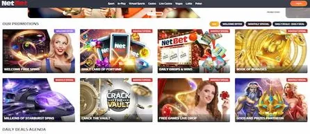 NetBet Casino Bonuses