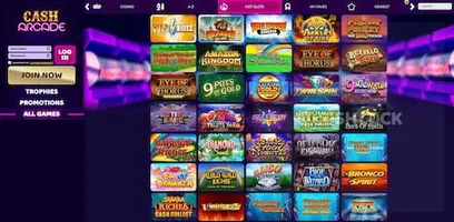 Cash Arcade Popular Slot Games Ireland