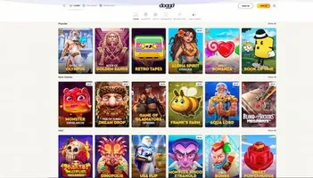 Doggo casino game lobby