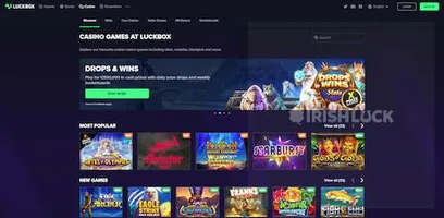 luckbox casino games ireland