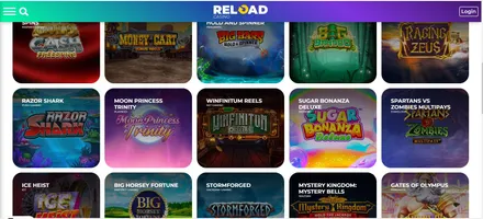 Reload casino games