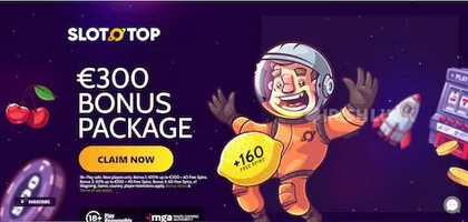 Slototop casino homepage