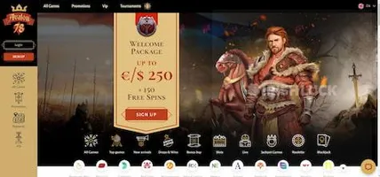 Avalon78 casino homepage