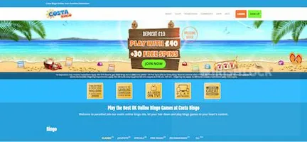 Costa Bingo Online Ireland