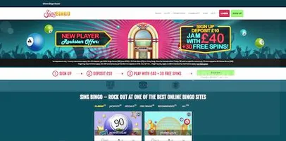 Sing Bingo Online Ireland