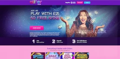 Glitter Bingo Online Ireland