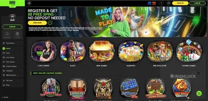 888 Casino Homepage iPhone Casino Apps