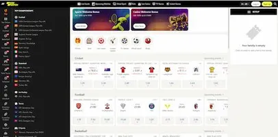 Parimatch Casino Homepage Ireland