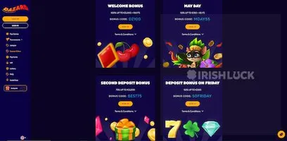 dazard casino bonuses