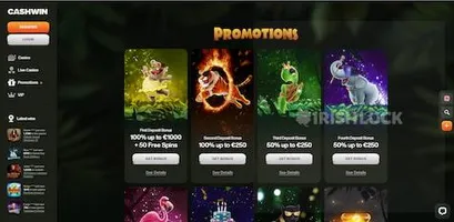 Cashwin casino promotions