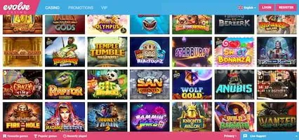 evolve casino games slot games irish online slot games top software providers