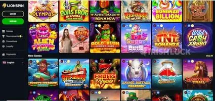 lionspin casino games slot games online casinos ireland