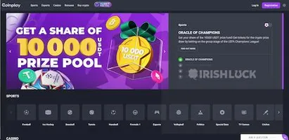 coinplay casino homepage online casinos ireland