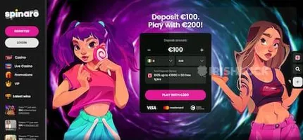 spinaro casino homepage