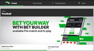 Betway Sportsbook Football Ireland