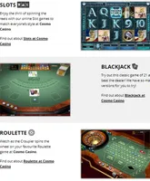 Cosmo Casino Ireland Games