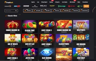 Freshbet Casino Games