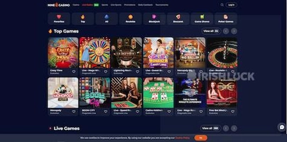 Nine Casino Live Dealer Games