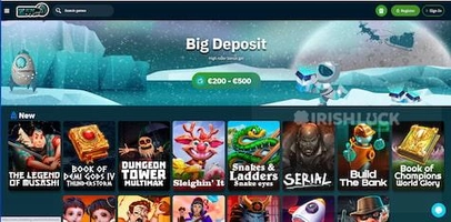 ZenBetting Casino Homepage