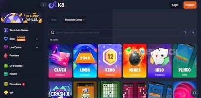 K8 Casino Blockchain Games