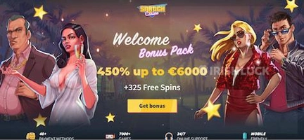 Snatch casino homepage