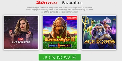 Sun Vegas Casino Games