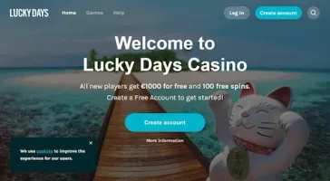 LuckyDays Casino Welcome Bonus