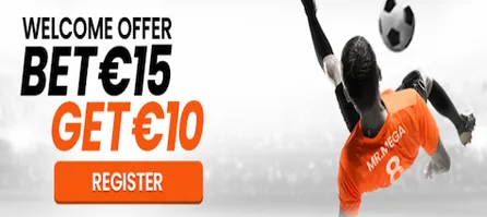 Mr Mega Sportsbook Ireland Welcome Bonus