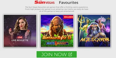 Sun Vegas Casino Games