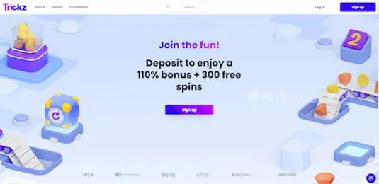 trickz-casino-homepage
