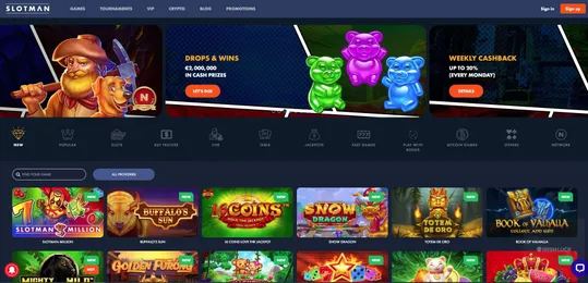 slotman casino homepage online casinos ireland
