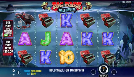 big bass halloween slot features and bonuses