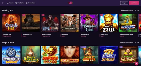 vegas now online slot games popular titles