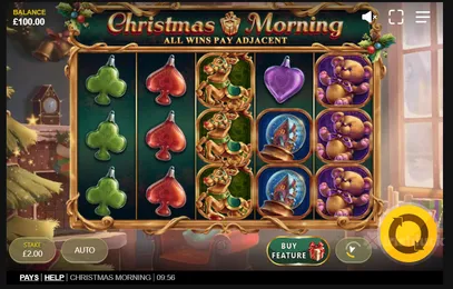 christmas morning slot symbols