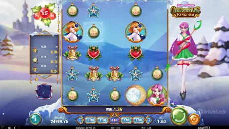 moon princess christmas kingdom slot symbols