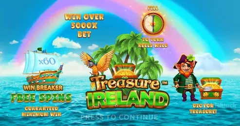 treasure ireland screenshot irishluck