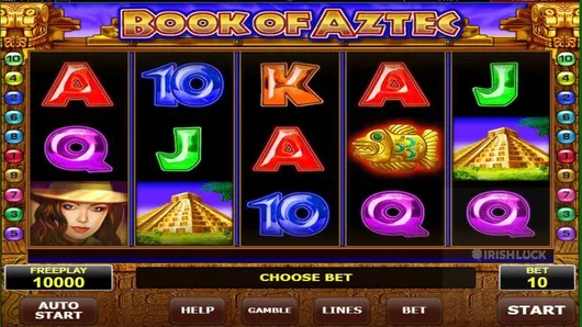 book of atzec amatic industries online slot game symbols free spins gamble feature expanding symbols