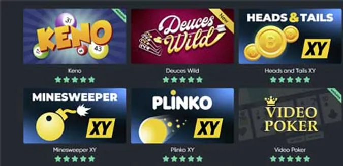 Bitcoin.com Table Games