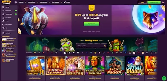 Bizzo Casino Review Ireland
