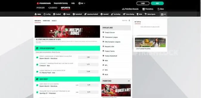 Pokerstars sports