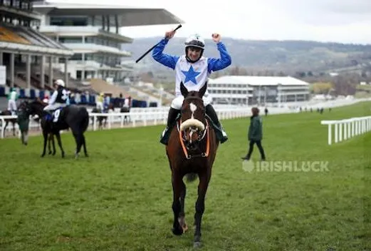 Belfast Banter ridden by Kevin Sexton after winning the McCoy Contractors County Handicap Hurdle on day four of the Cheltenham Festival at Cheltenham Racecourse. Picture date: Friday March 19, 2021