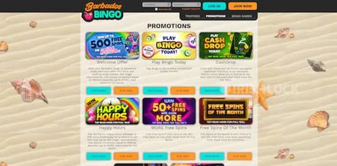 Barbados Bingo Bonuses