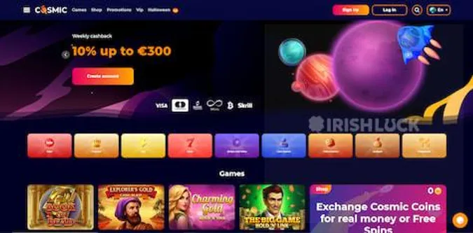 CosmicSlot Casino Review