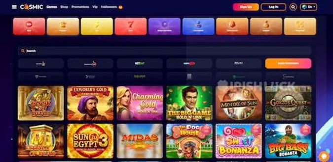 CosmicSlot Casino Games